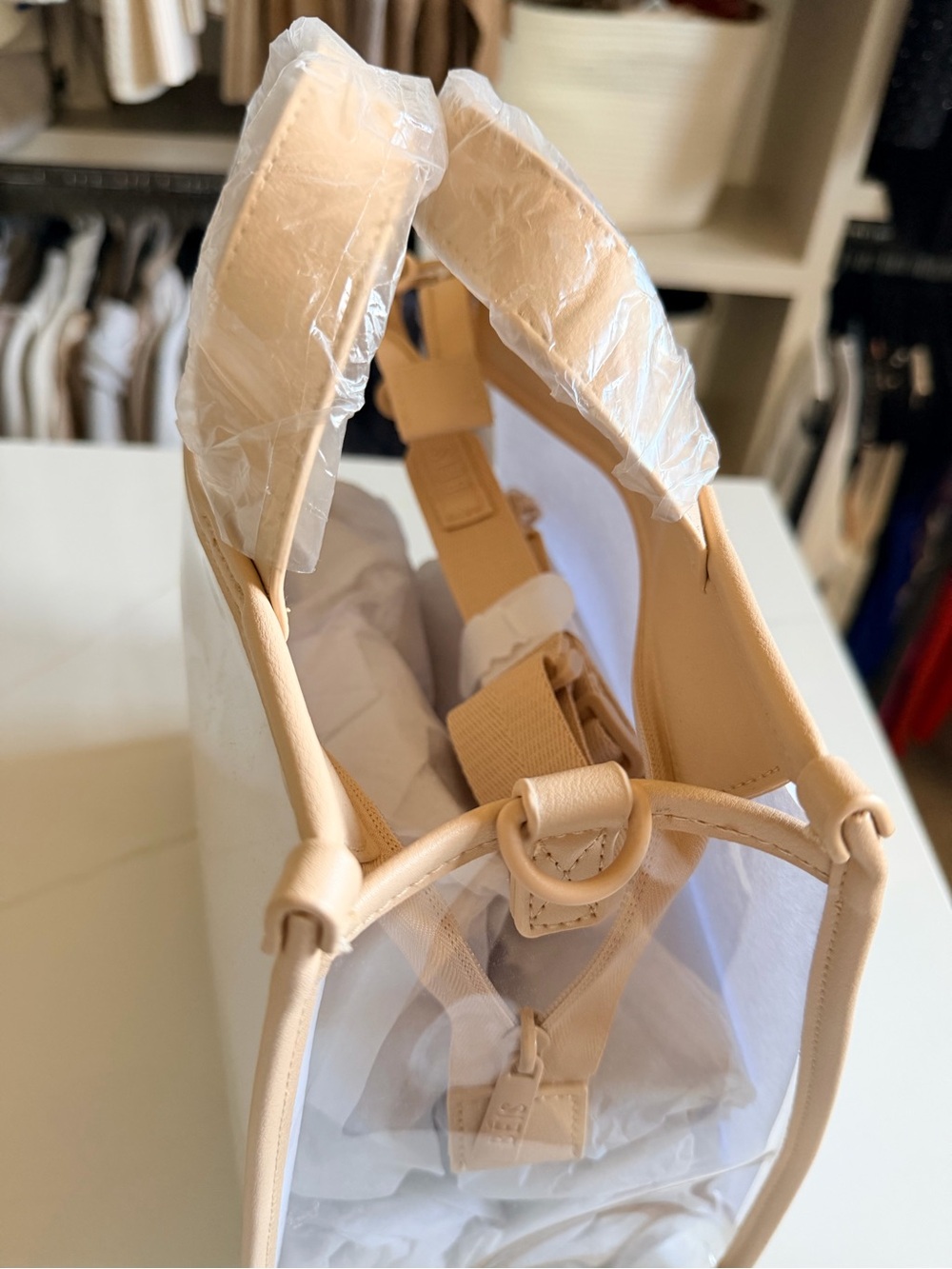 Béis Stadium Tote Bag in Beige - Picture 7 of 7
